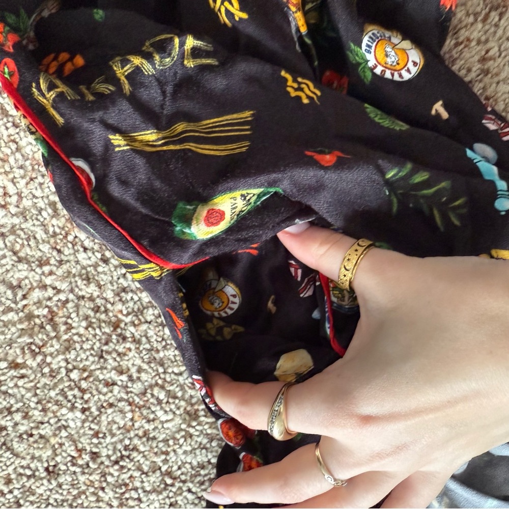 Parade Italian Pasta Print Pajamas - Picture 8 of 9